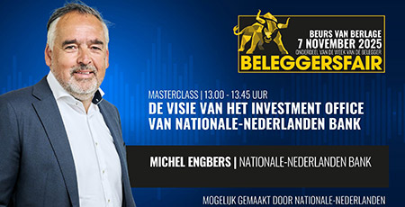Beleggersfair vrijdag 7 november 2025 in de Beurs van Berlage Beleggersfair vrijdag 7 november 2025 in de Beurs van Berlage