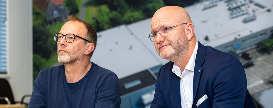 Gerben Zwerver en Gerco Waning Gerben Zwerver en Gerco Waning